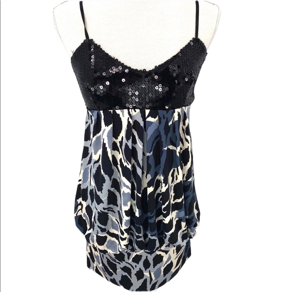 Windsor cocktail dress with black sequins